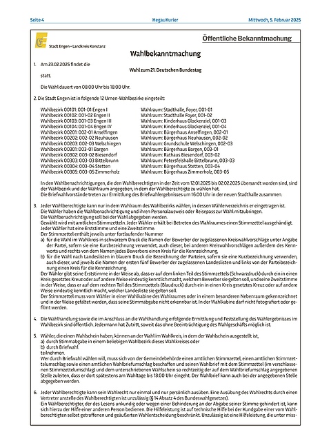 Hegau Kurier